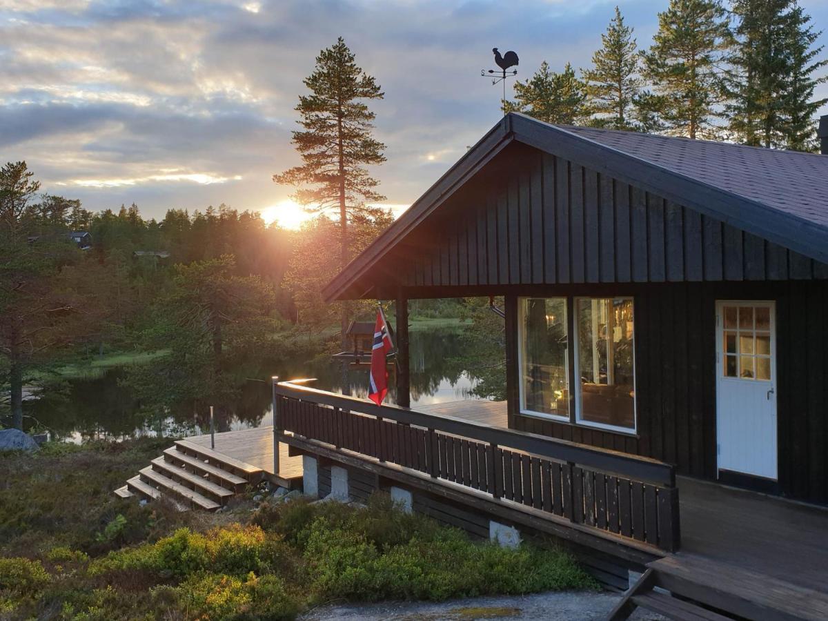 Solhytta Fantastisk Beliggenhet! Hytte Til Leie Pa Skrim! Kongsberg Buitenkant foto