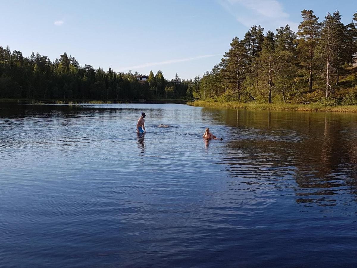 Solhytta Fantastisk Beliggenhet! Hytte Til Leie Pa Skrim! Kongsberg Buitenkant foto