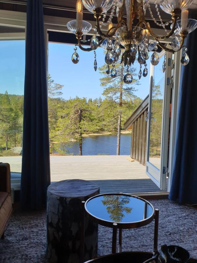 Solhytta Fantastisk Beliggenhet! Hytte Til Leie Pa Skrim! Kongsberg Buitenkant foto